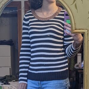 Banana Republic Striped Sweater Size Small